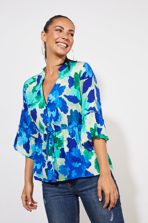 Cayman Tie Top