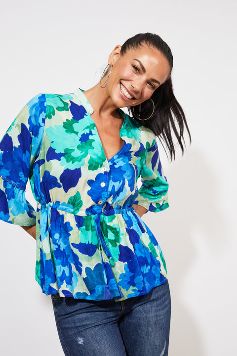 Cayman Tie Top
