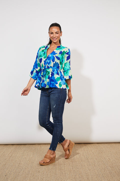 Cayman Tie Top