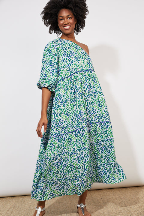 Lamu One Shoulder Dress