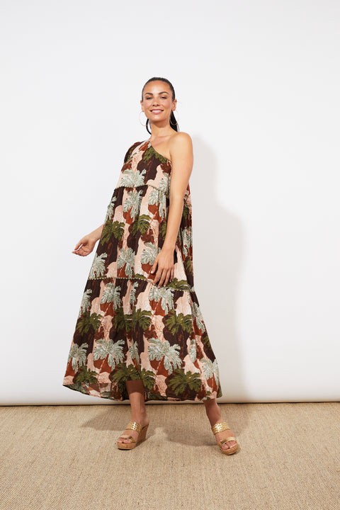 Cayman One Shoulder Dress