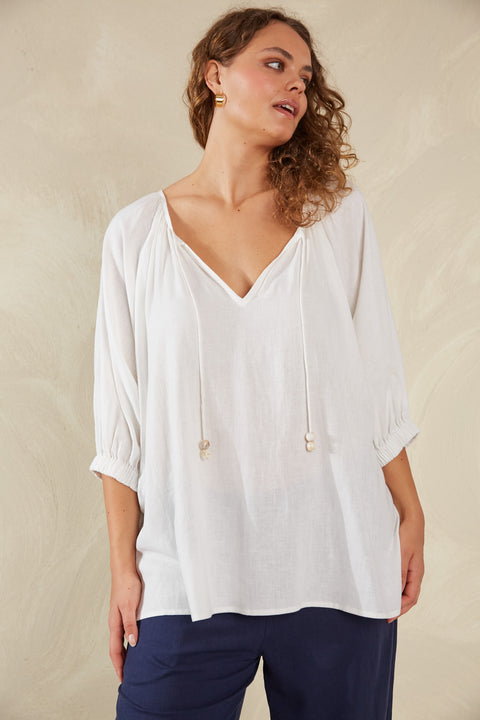 Sardinia Relaxed Blouse