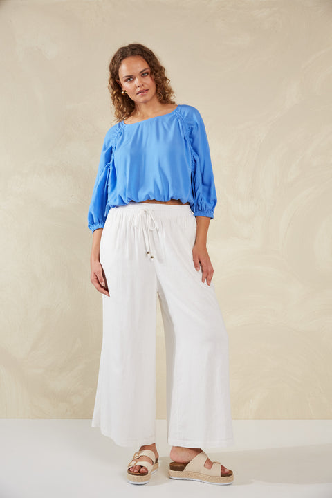 Palermo Drawstring Top