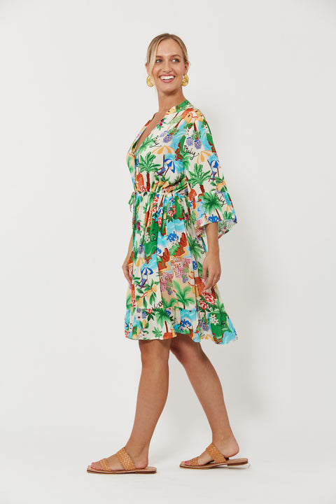 Isola Tie Dress