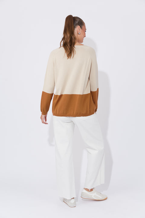 Casablanca Block Knit
