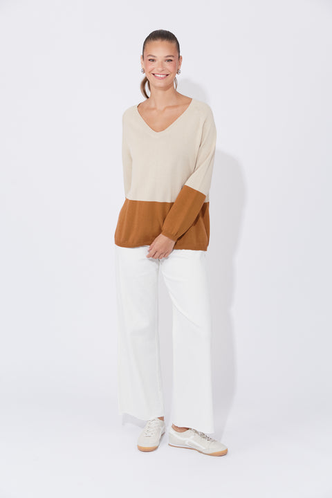 Casablanca Block Knit