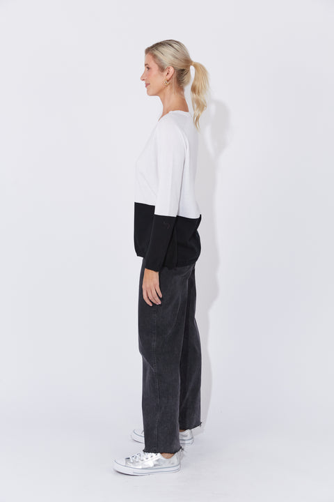 Casablanca Block Knit