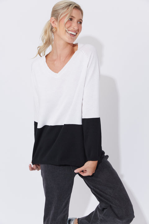 Casablanca Block Knit