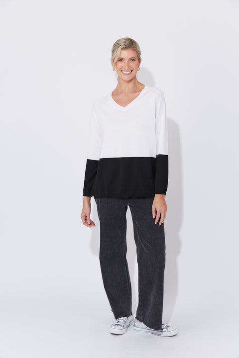 Casablanca Block Knit