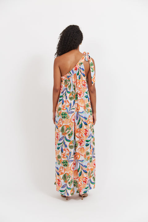Baja One Shoulder Dress