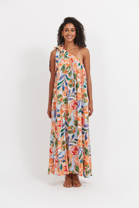 Baja One Shoulder Dress