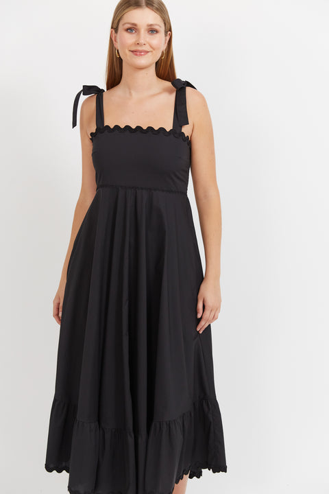 Brasilia Tie Maxi Dress