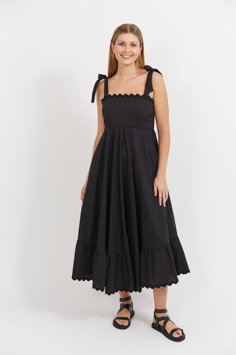 Brasilia Tie Maxi Dress