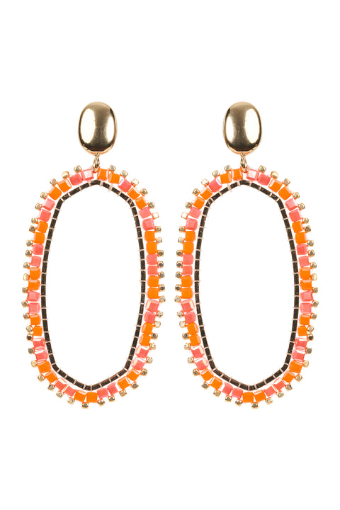 Baja Oval Earring