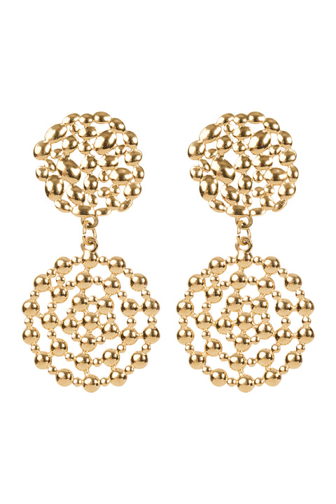 Brasilia Gold Earring