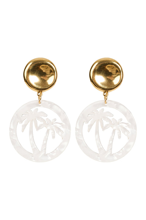 Haiti Palms Earring