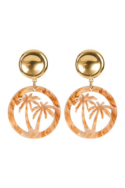 Haiti Palms Earring