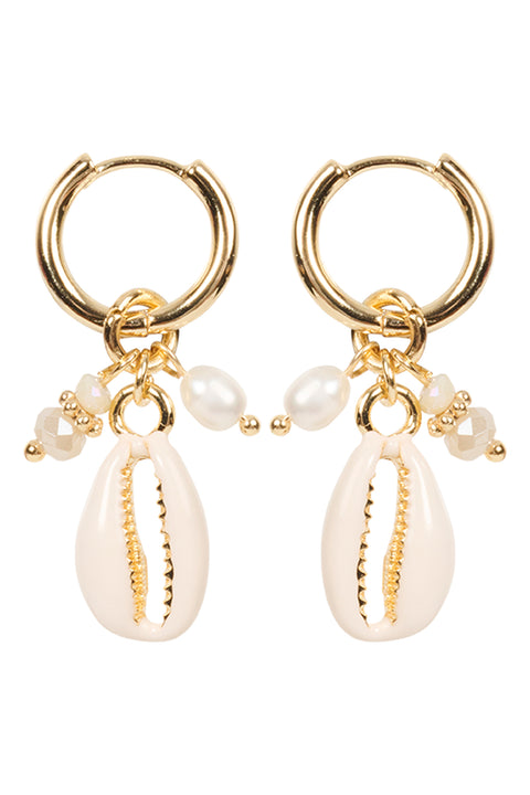 Montego Cowrie Earring
