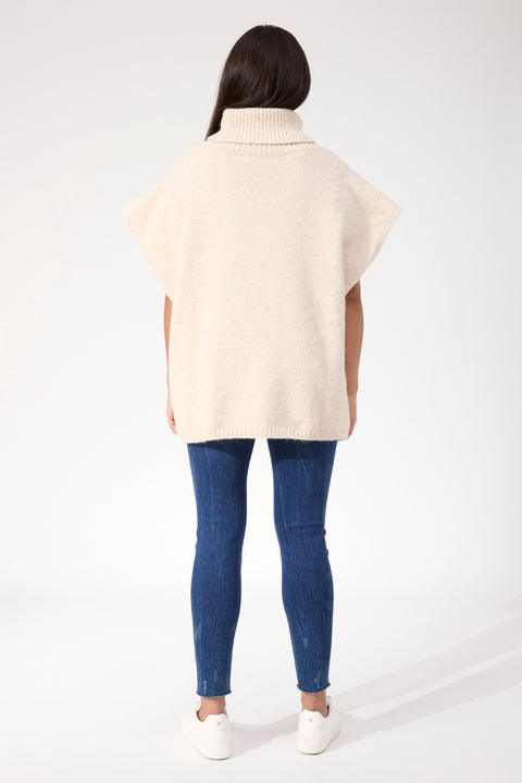 Valenza Knit Poncho - Willow Collective Mudgee