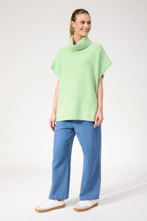 Valenza Knit Poncho - Willow Collective Mudgee