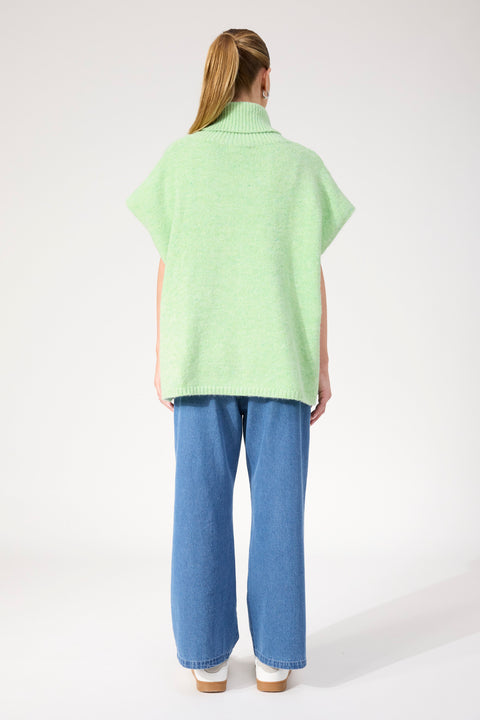 Valenza Knit Poncho - Willow Collective Mudgee