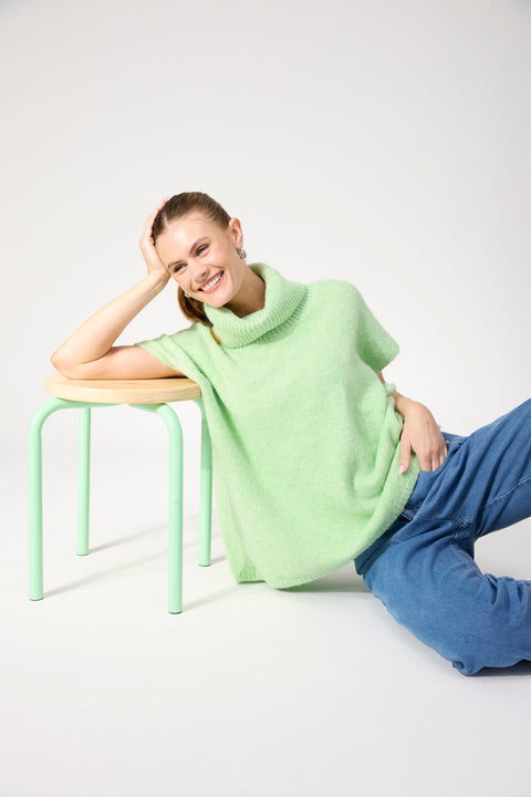 Valenza Knit Poncho - Willow Collective Mudgee