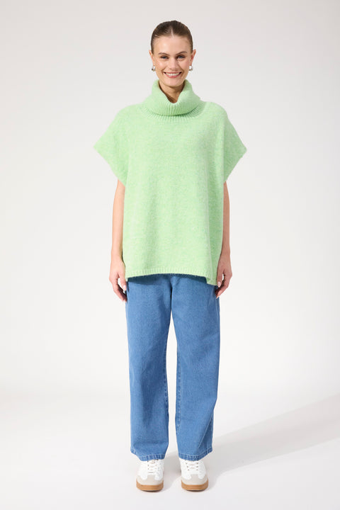 Valenza Knit Poncho - Willow Collective Mudgee