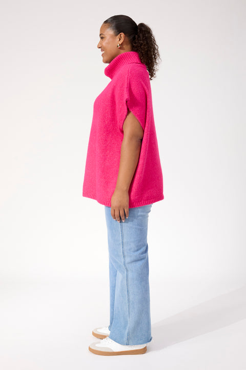 Valenza Knit Poncho - Willow Collective Mudgee