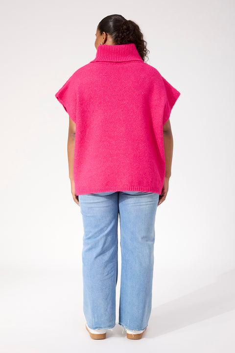 Valenza Knit Poncho - Willow Collective Mudgee
