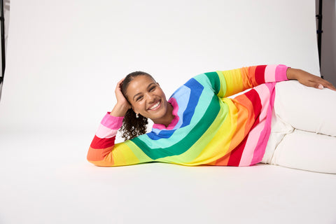 Vermont Stripe Jumper - Willow Collective Mudgee
