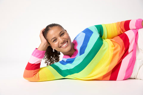 Vermont Stripe Jumper - Willow Collective Mudgee