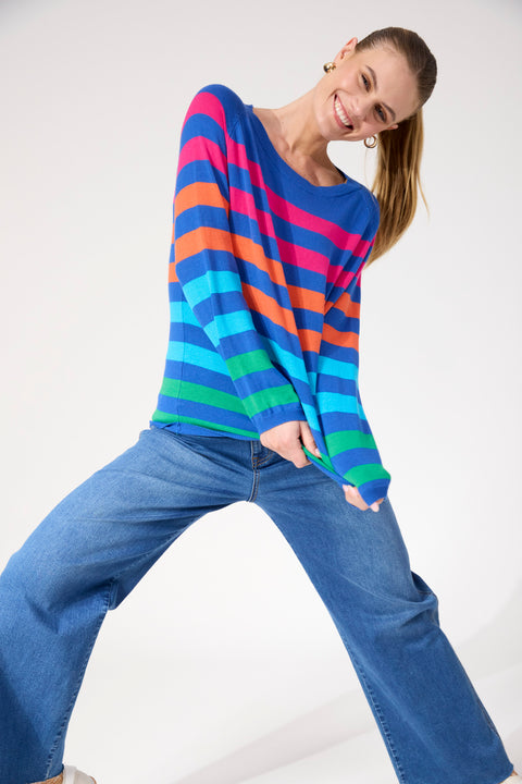 Vermont Stripe Jumper - Willow Collective Mudgee
