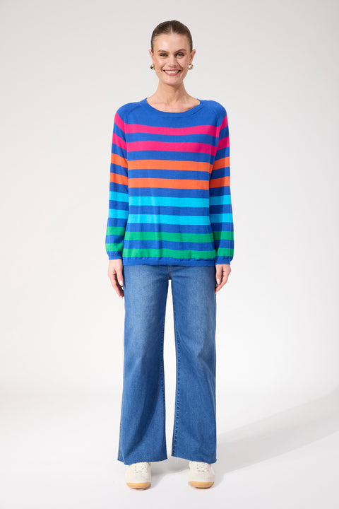 Vermont Stripe Jumper - Willow Collective Mudgee