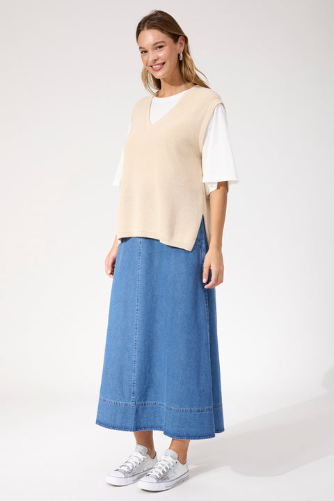 Alaska Knit Vest - Willow Collective Mudgee
