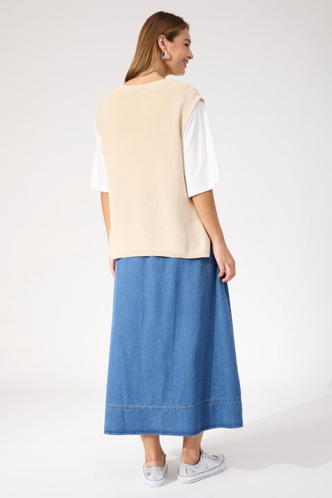 Alaska Knit Vest - Willow Collective Mudgee