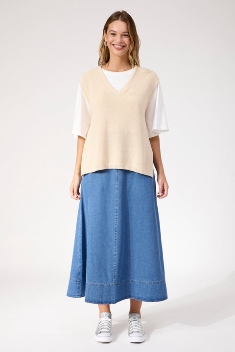 Alaska Knit Vest - Willow Collective Mudgee