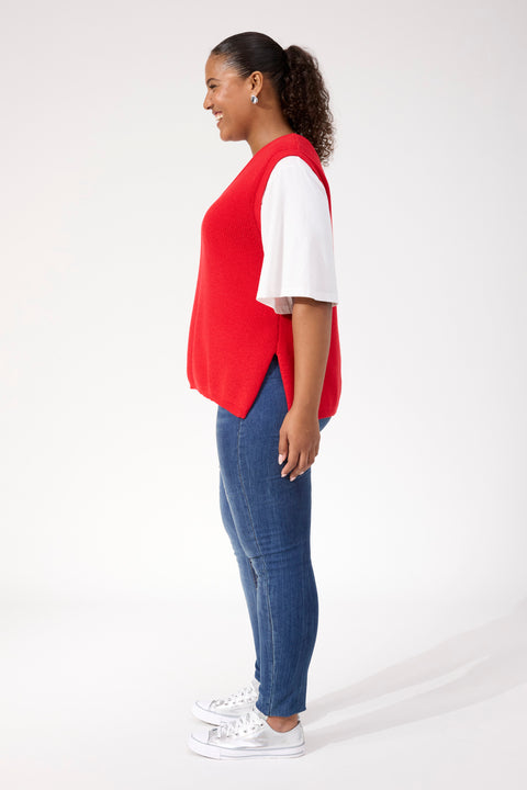 Alaska Knit Vest - Willow Collective Mudgee