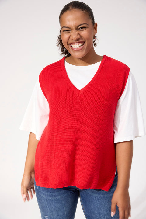 Alaska Knit Vest - Willow Collective Mudgee