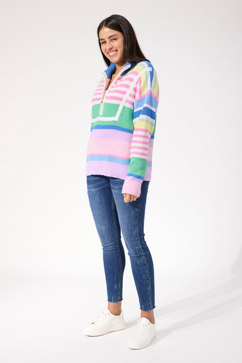 Alaska Stripe Jumper - Willow Collective Mudgee