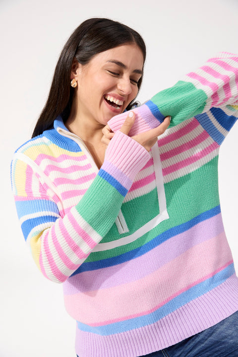 Alaska Stripe Jumper - Willow Collective Mudgee