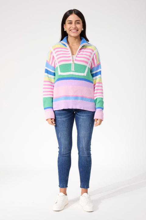 Alaska Stripe Jumper - Willow Collective Mudgee