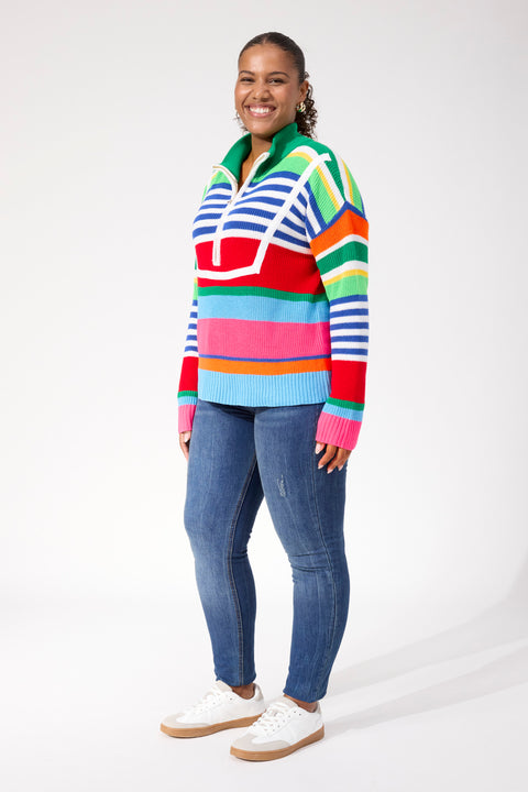 Alaska Stripe Jumper - Willow Collective Mudgee