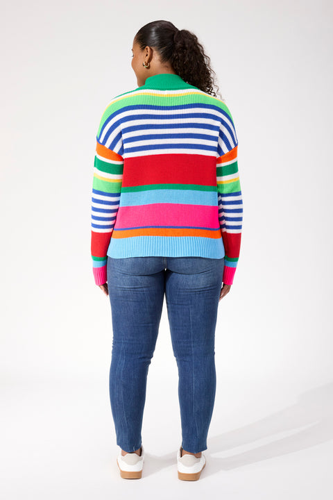 Alaska Stripe Jumper - Willow Collective Mudgee