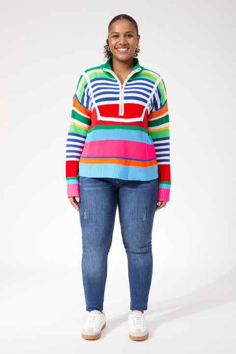 Alaska Stripe Jumper - Willow Collective Mudgee