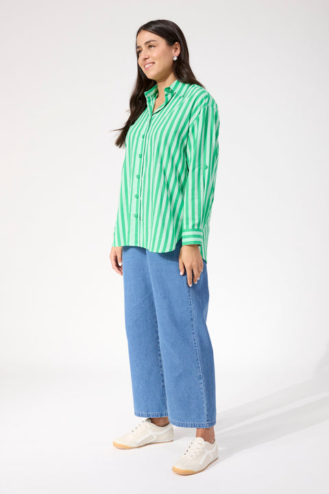 Monterosa Stripe Shirt - Willow Collective Mudgee
