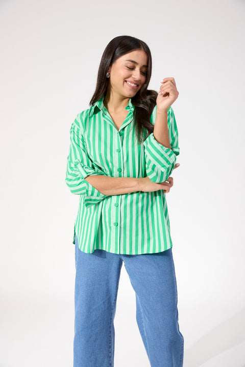 Monterosa Stripe Shirt - Willow Collective Mudgee