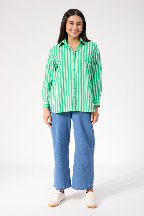 Monterosa Stripe Shirt - Willow Collective Mudgee