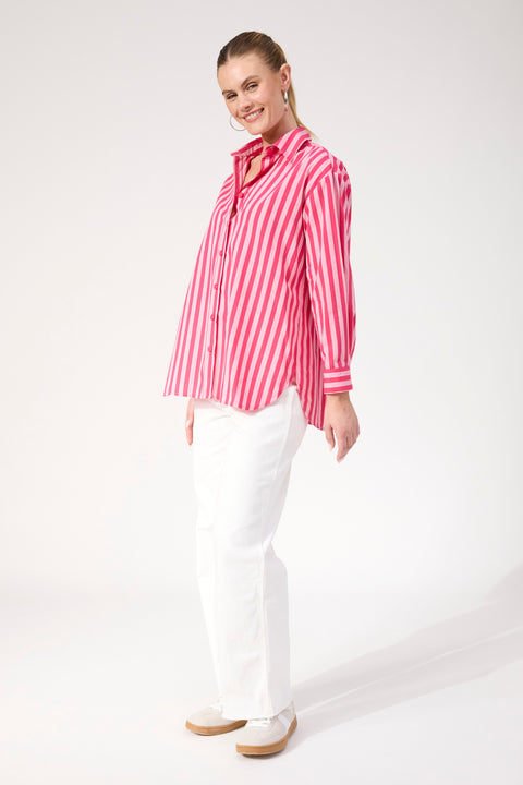 Monterosa Stripe Shirt - Willow Collective Mudgee