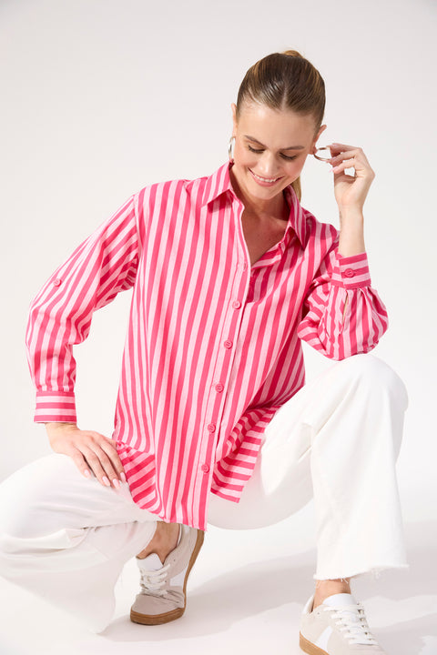Monterosa Stripe Shirt - Willow Collective Mudgee