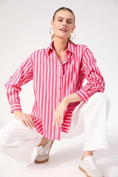 Monterosa Stripe Shirt - Willow Collective Mudgee